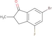 6-Bromo-4-fluoro-2-methyl-2,3-dihydro-1H-inden-1-one