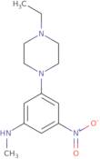 3-(4-Ethylpiperazin-1-yl)-N-methyl-5-nitroaniline