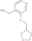 [3-(Oxolan-3-ylmethoxy)pyridin-4-yl]methanamine