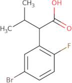 2-(5-Bromo-2-fluorophenyl)-3-methylbutanoic acid