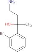 4-Amino-2-(2-bromophenyl)butan-2-ol