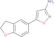 5-(2,3-Dihydro-1-benzofuran-5-yl)-1,2-oxazol-3-amine