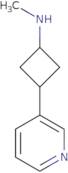 N-Methyl-3-(pyridin-3-yl)cyclobutan-1-amine