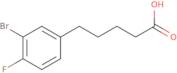 5-(3-bromo-4-fluorophenyl)pentanoic acid