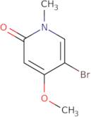 5-Bromo-4-methoxy-1-methyl-1,2-dihydropyridin-2-one