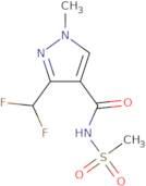 3-(Difluoromethyl)-N-methanesulfonyl-1-methyl-1H-pyrazole-4-carboxamide