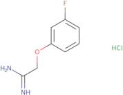 2-(3-Fluorophenoxy)ethanimidamidehydrochloride