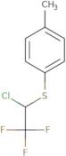 1-[(1-Chloro-2,2,2-trifluoroethyl)thio]-4-methylbenzene