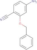 2-Benzyloxy-4-aminobenzonitrile