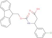 3-(3-chlorophenyl)-3-{[(9H-fluoren-9-ylmethoxy)carbonyl]amino}propanoic acid