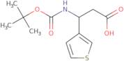 3-(Boc-amino)-3-(thiophen-3-yl)propanoic acid