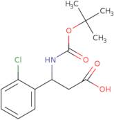 3-tert-Butoxycarbonylamino-3-(2-chlorophenyl)propionic acid