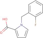 1-[(2-Fluorophenyl)methyl]-1H-pyrrole-2-carboxylic acid