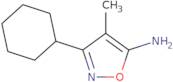 3-Cyclohexyl-4-methyl-1,2-oxazol-5-amine