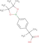 2-Methyl-2-[4-(4,4,5,5-tetramethyl-1,3,2-dioxaborolan-2-yl)phenyl]propanoicacid