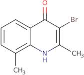 3-Bromo-2,8-dimethyl-4-hydroxyquinoline