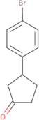 3-(4-Bromophenyl)cyclopentan-1-one