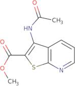 3-Acetylamino-thieno[2,3-b]pyridine-2-carboxylic acid methyl ester