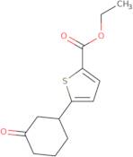 Ethyl 5-(3-oxocyclohexyl)-2-thiophenecarboxylate