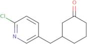 2-Chloro-5-[(3-oxocyclohexyl)methyl]pyridine