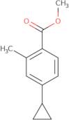 Methyl 4-cyclopropyl-2-methylbenzoate