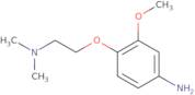 4-[2-(Dimethylamino)ethoxy]-3-methoxyaniline