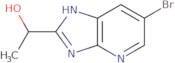 1-{6-Bromo-1H-imidazo[4,5-b]pyridin-2-yl}ethan-1-ol