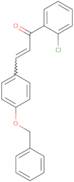 (2E)-3-[4-(Benzyloxy)phenyl]-1-(2-chlorophenyl)prop-2-en-1-one