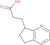 3-(6,7-Dihydro-5H-cyclopenta[b]pyridin-7-yl)propanoic acid