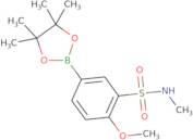 2-Methoxy-N-methyl-5-(4,4,5,5-tetramethyl-1,3,2-dioxaborolan-2-yl)benzene sulfonamide