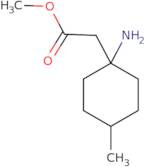 Methyl 2-(1-amino-4-methylcyclohexyl)acetate