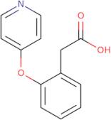 2-(2-(Pyridin-4-yloxy)phenyl)acetic acid