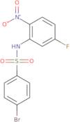 4-Bromo-N-(5-fluoro-2-nitrophenyl)benzenesulfonamide