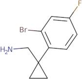 [1-(2-Bromo-4-fluorophenyl)cyclopropyl]methanamine