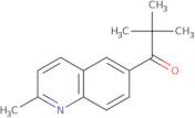 2,2-Dimethyl-1-(2-methylquinolin-6-yl)propan-1-one