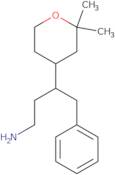 3-(2,2-Dimethyloxan-4-yl)-4-phenylbutan-1-amine