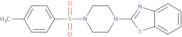 2-{4-[(4-Methylphenyl)sulfonyl]piperazino}-1,3-benzothiazole