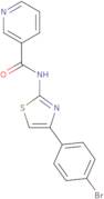 N-(4-(4-bromophenyl)(2,5-thiazolyl))-3-pyridylformamide