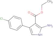 Ethyl 2-amino-4-(4-chlorophenyl)-1H-pyrrole-3-carboxylate