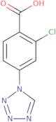 2-Chloro-4-(1H-1,2,3,4-tetrazol-1-yl)benzoic acid