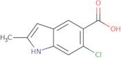 6-Chloro-2-methyl-1H-indole-5-carboxylic acid