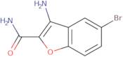 3-Amino-5-bromo-benzofuran-2-carboxylic acid amide