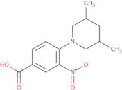 4-(3,5-Dimethylpiperidin-1-yl)-3-nitrobenzoic acid