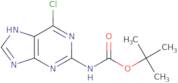 tert-Butyl N-(6-chloro-9H-purin-2-yl)carbamate