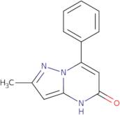 2-Methyl-7-phenylpyrazolo[1,5-a]pyrimidin-5-ol