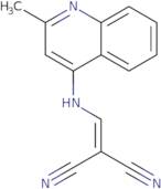 (((2-methyl-4-quinolyl)amino)methylene)methane-1,1-dicarbonitrile