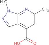 1,6-Dimethyl-1H-pyrazolo[3,4-b]pyridine-4-carboxylic acid