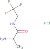 2-Amino-N-(2,2,2-trifluoroethyl)propanamide hydrochloride