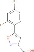 [5-(2,4-Difluorophenyl)-1,2-oxazol-3-yl]methanol