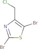 4-(Chloromethyl)-2,5-dibromo-1,3-thiazole